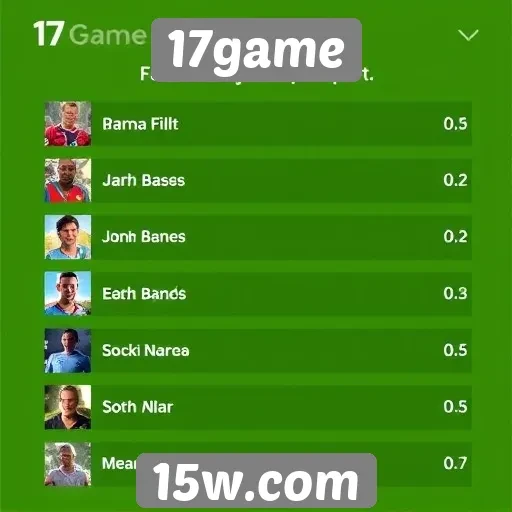Análise dos jogos mais populares no 17game